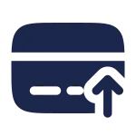 Card Send SVG Icon
